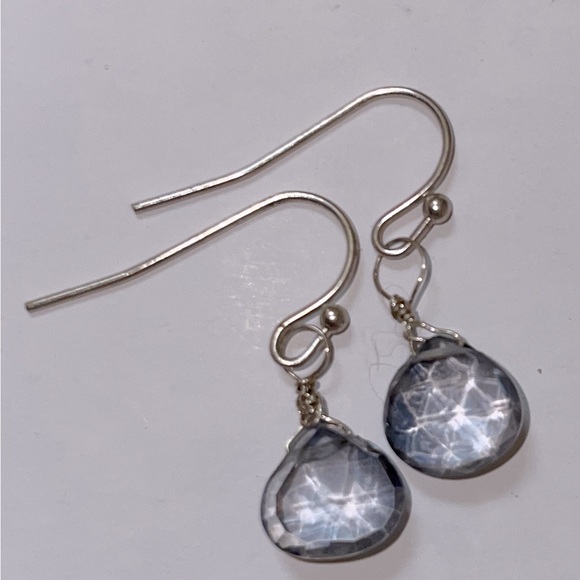 Handmade Crystal Earrings - Picture 2 of 2